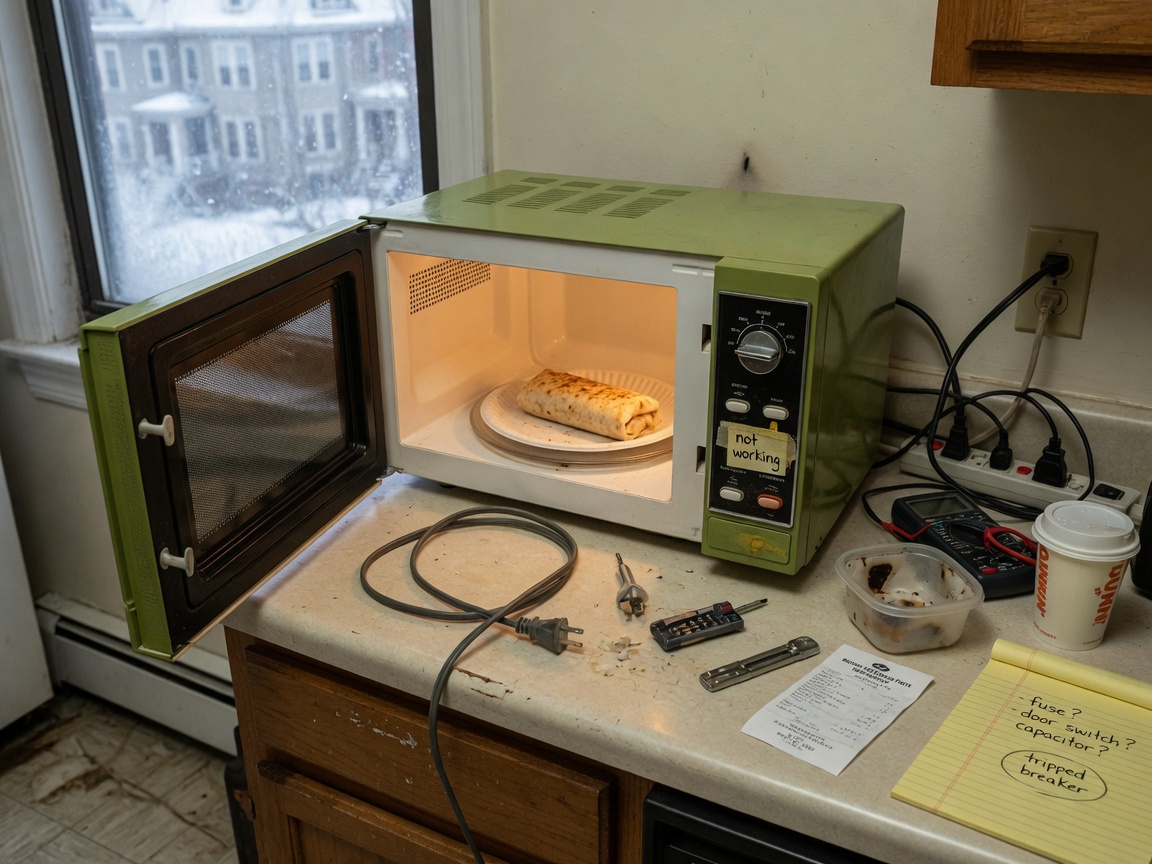 Microwave Not Working? Common Causes and Fixes